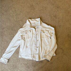 Altar'd State Cream Textured Top